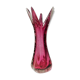Glass Vase By Murano Bullicante By Archimedes Seguso , Italy.