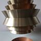 Brass hanging lamp by Carl Thore for Granhaga