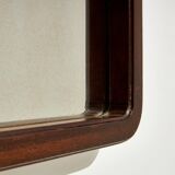 Miroir avec cadre en chêne