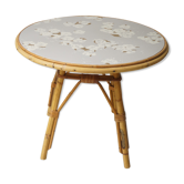 Rattan coffee table