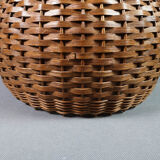 Vintage wicker ball suspension