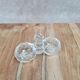 Double crystal saleron signed Baccarat