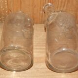 Glass blown lab vials 19th early XXe cabinet of curiosity