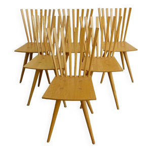 ensemble de 6 chaises