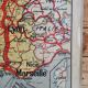 School map France Railways 1960