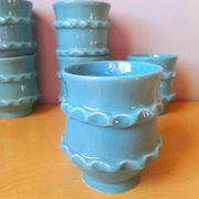 Yvon Roy ceramic mugs