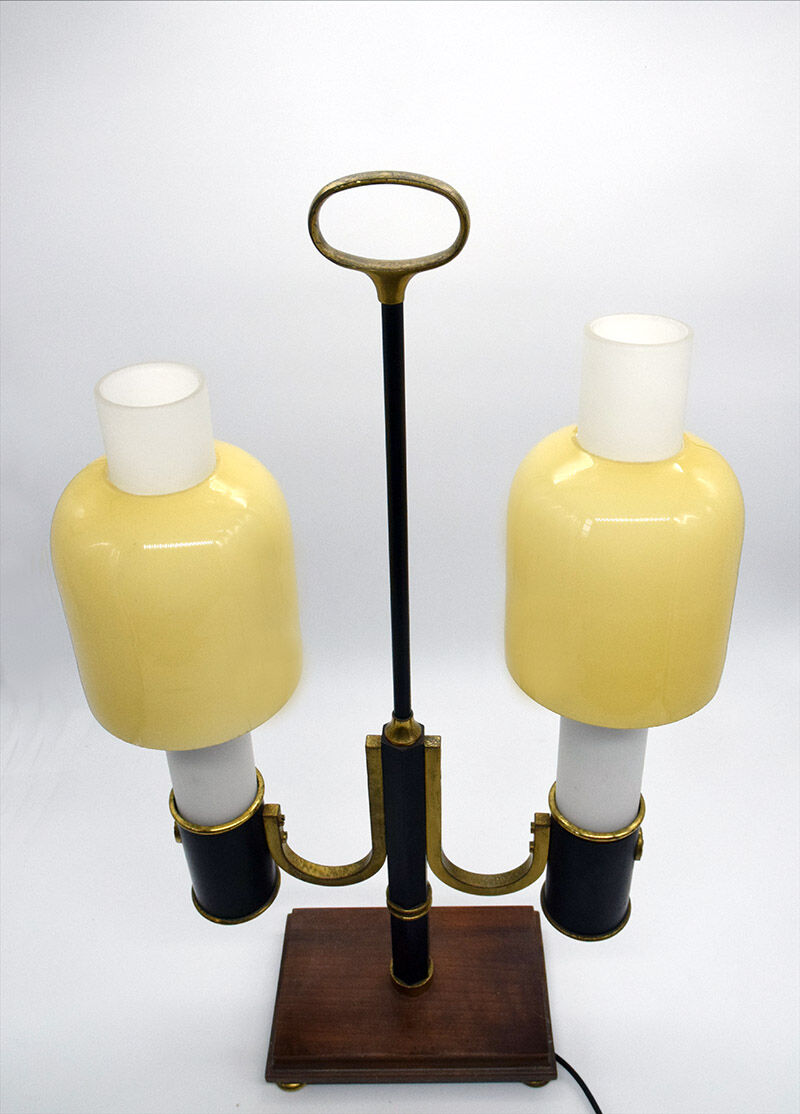 Italian Ministerial Table Lamp, 1950s