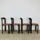 4 Bruno Rey chairs for Dietiker, workshop "Chair from Stein am Rhein"