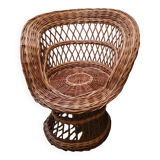 Rattan armchair