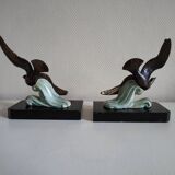 Serre-livres mouettes
