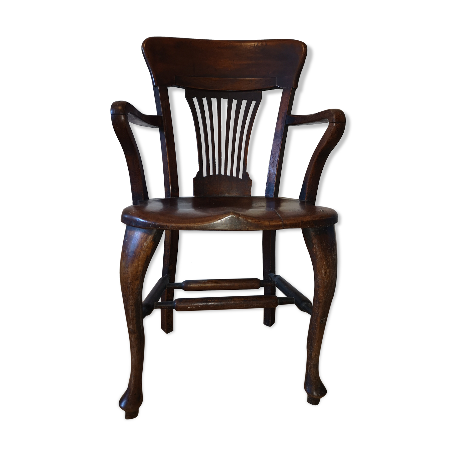 Victorian English office chair (1890-1900) James Shoolbred