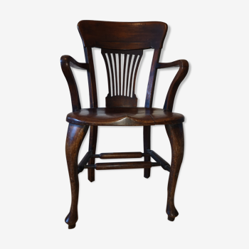 Victorian English office chair (1890-1900) James Shoolbred