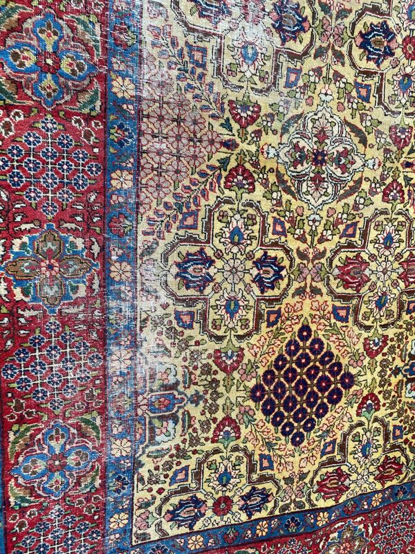 Grand tapis ancien persan Tabriz 240x320 cm