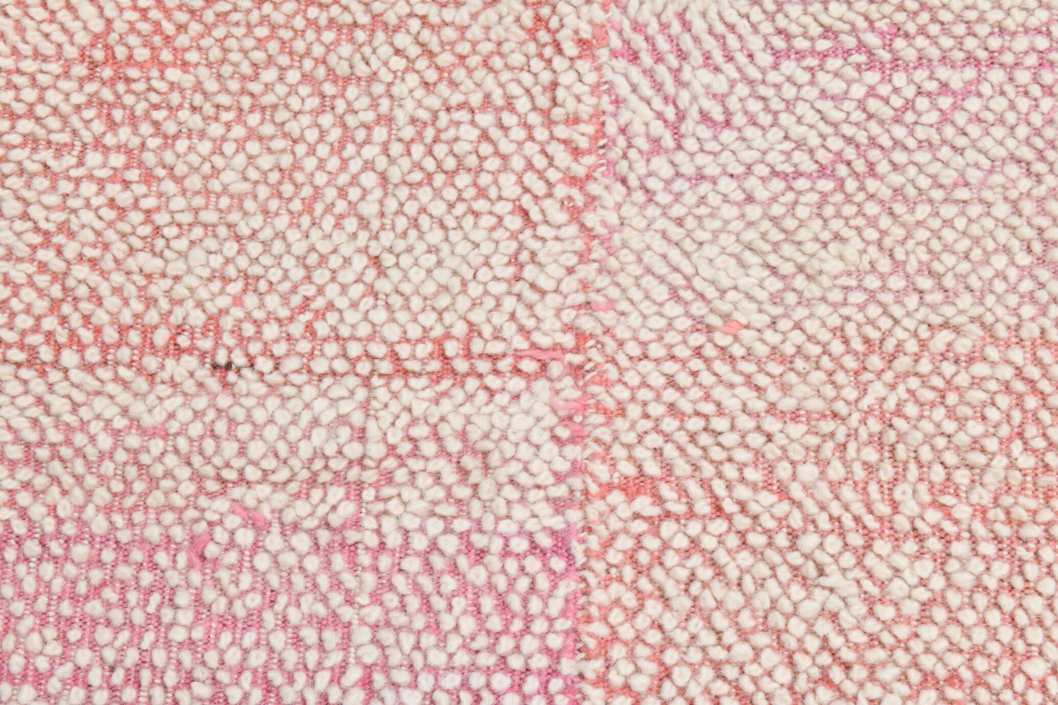 Oversize Pink Kilim Rug, 265x322Cm