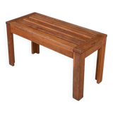 Vintage solid wood bench 80x35cm