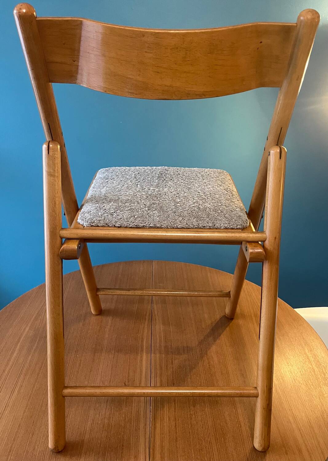 Chaise pilante en bois année 70/80