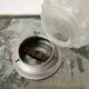 Art Deco frosted glass ball ceiling light