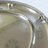 Grand plat ovale en métal argenté Wiskemann (Belgique - Bruxelle)