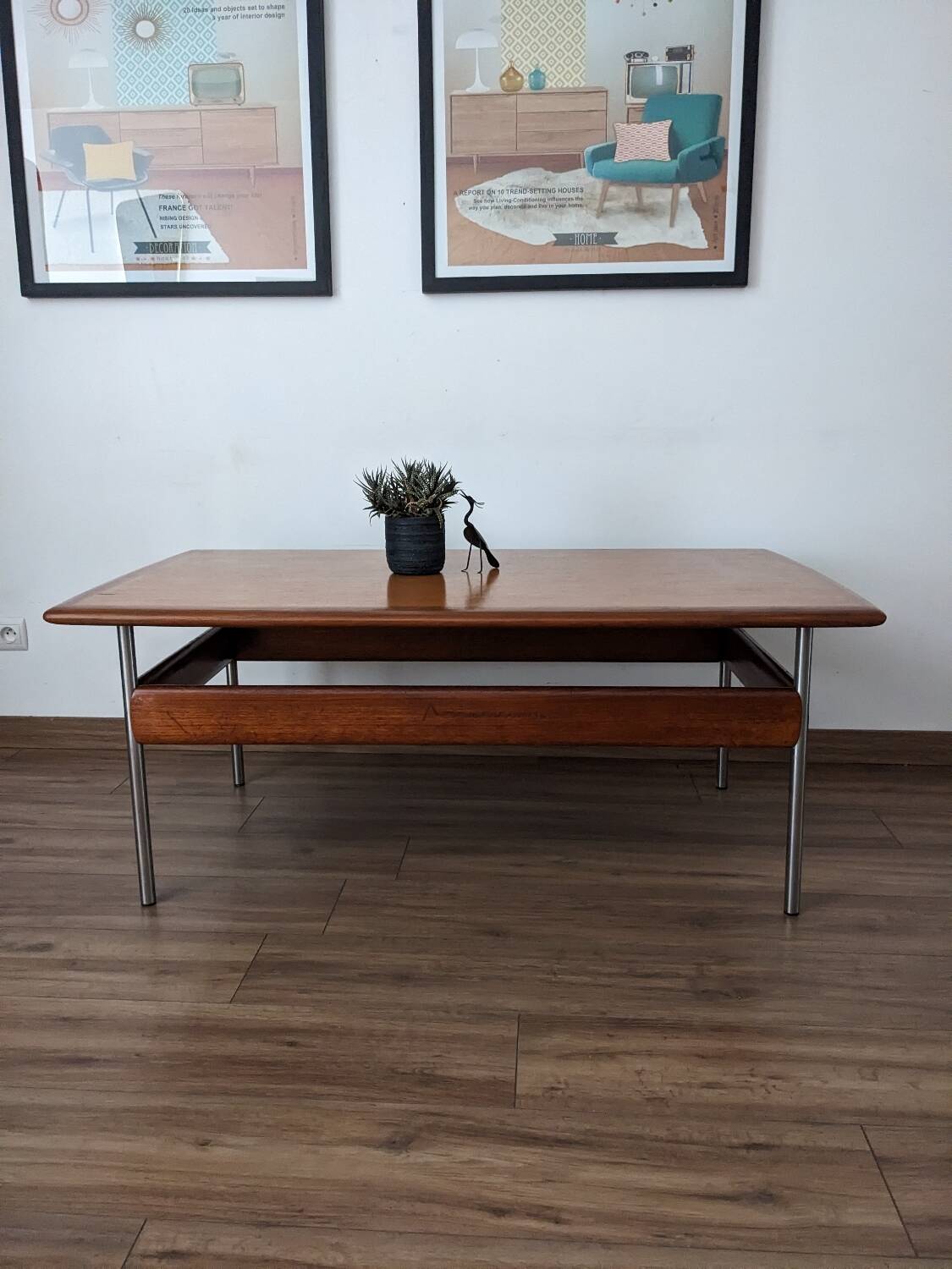 Vintage Scandinavian design coffee table