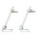 Pair of lamps in white lacquered metal "Arkilux". Denmark 1995