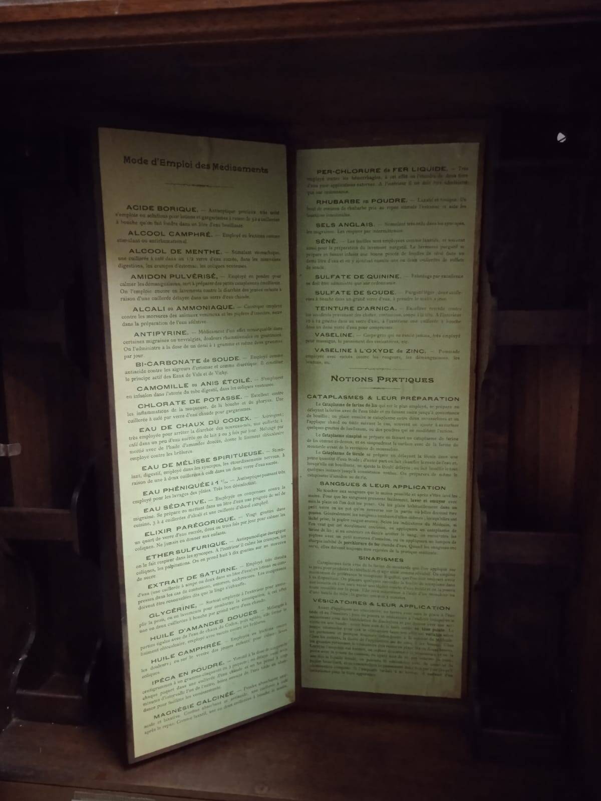 Vintage medicine cabinet