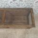 Antique shop display cabinet in oak (renovated)