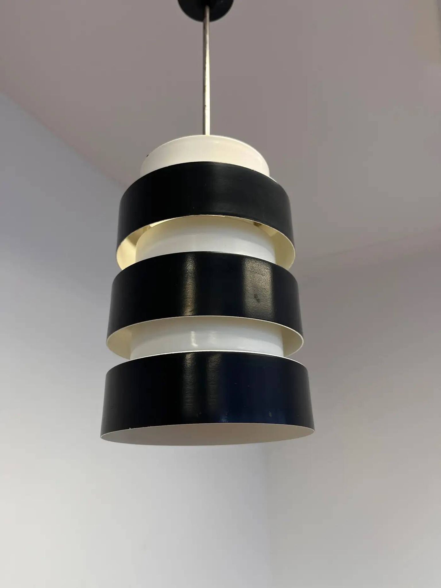 Midcentury design Space Age UFO pendant by Drupol, 1970s