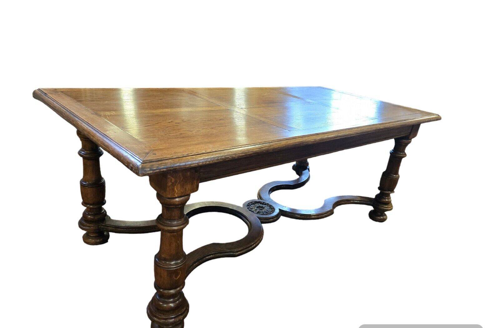 oak farm table