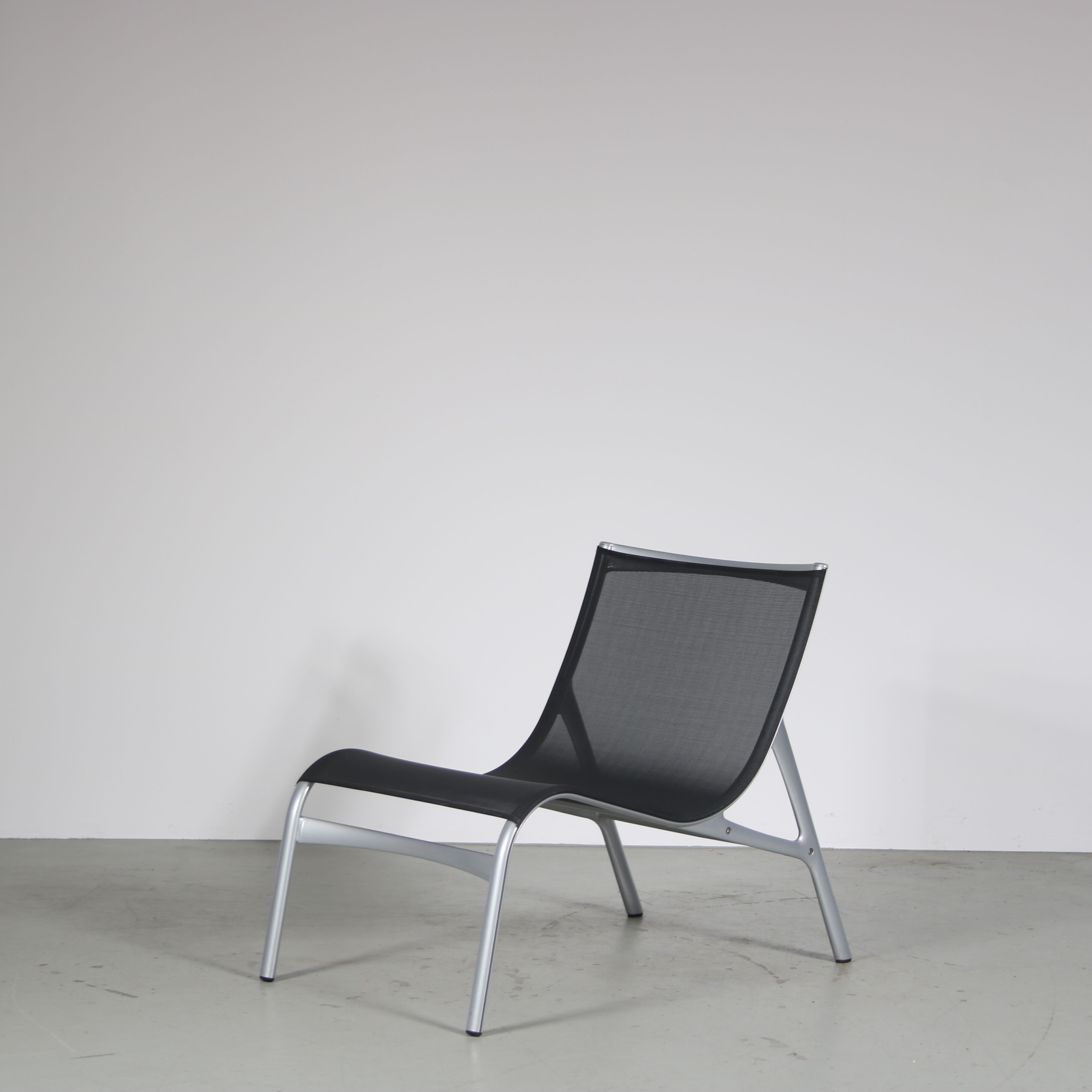 1980s alberto meda lounge chair for alias, italy