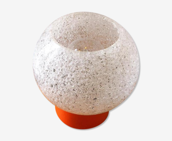 Orange 1950s lamp