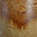 Large Scheurich vase, fat lava decor, 60s