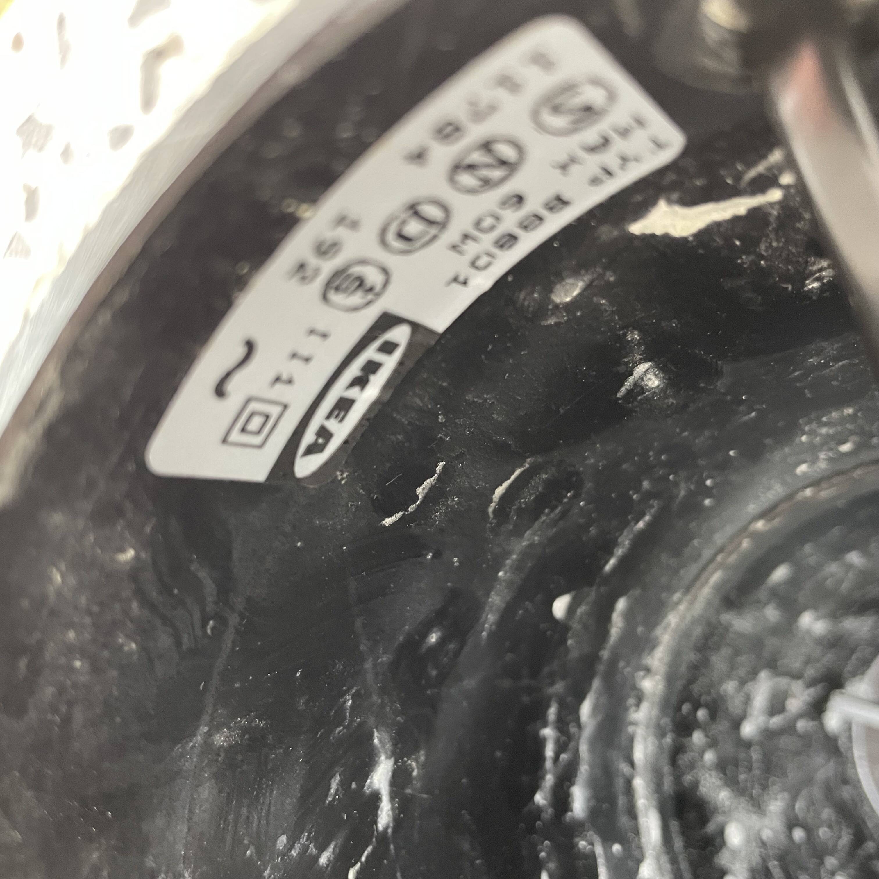 Rare Postmodern Terrazzo Table Lamp 'EON' in Memphis Style by IKEA, Sweden 1990s