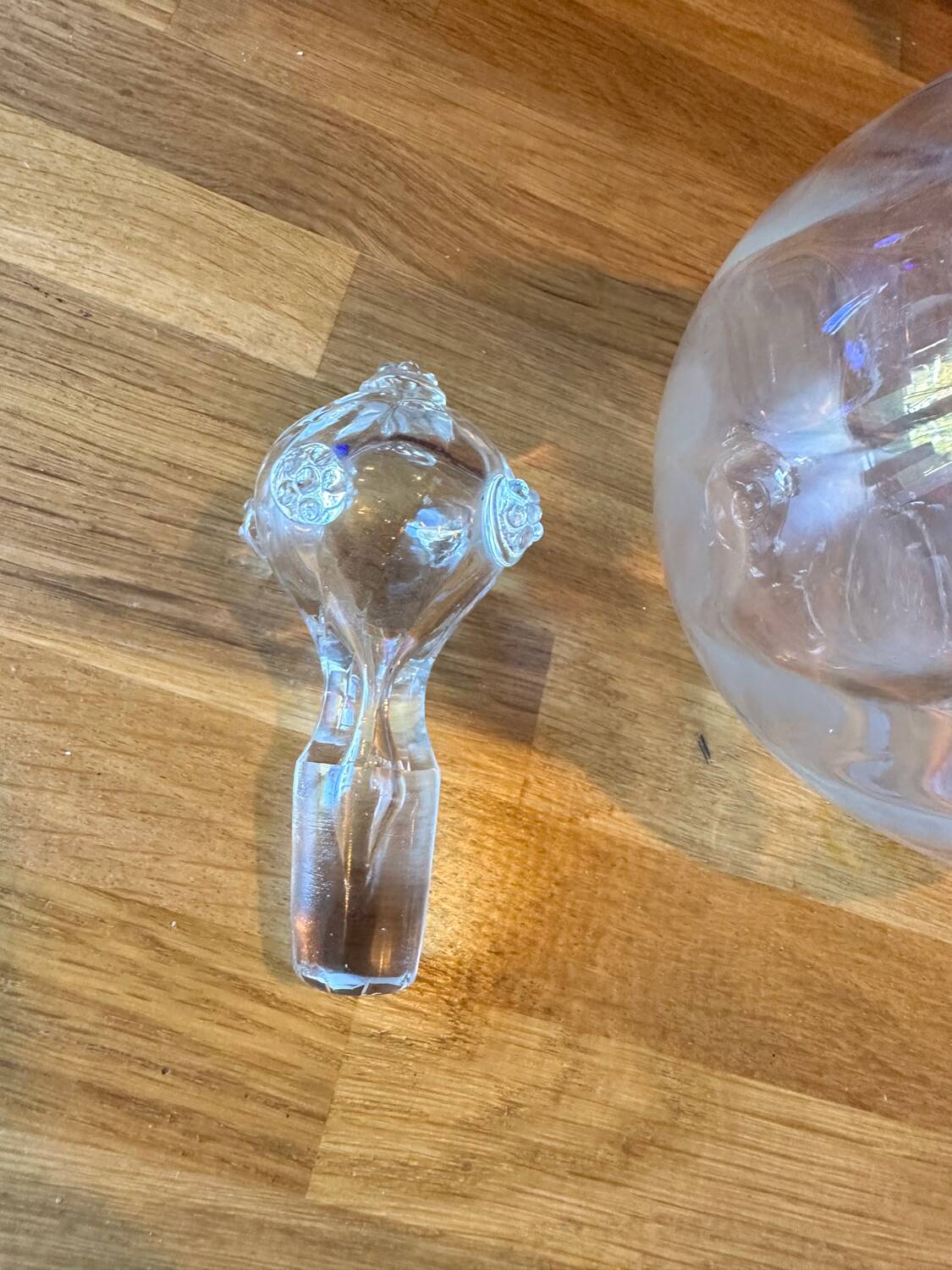 Carafe vintage cristal