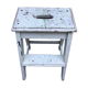 Escabeau marche pied bois vintage