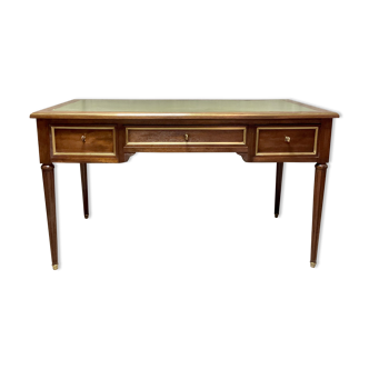 Louis XVI style office in mahogany