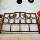 Rattan headboard