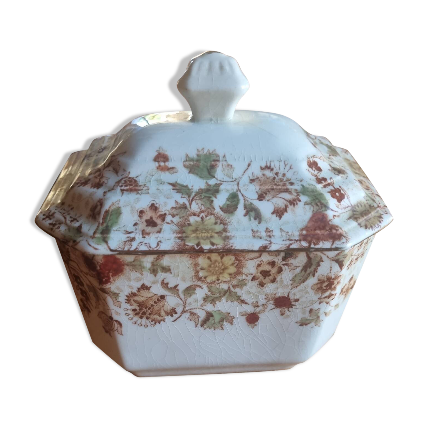 Petit pot à sucre  terre de fer et compagnie