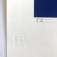 Geneviève claisse, untitled, 2014. original screenprint signed in pencil