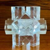 Vintage Chinese Plexiglas Puzzle, Circa 1970s