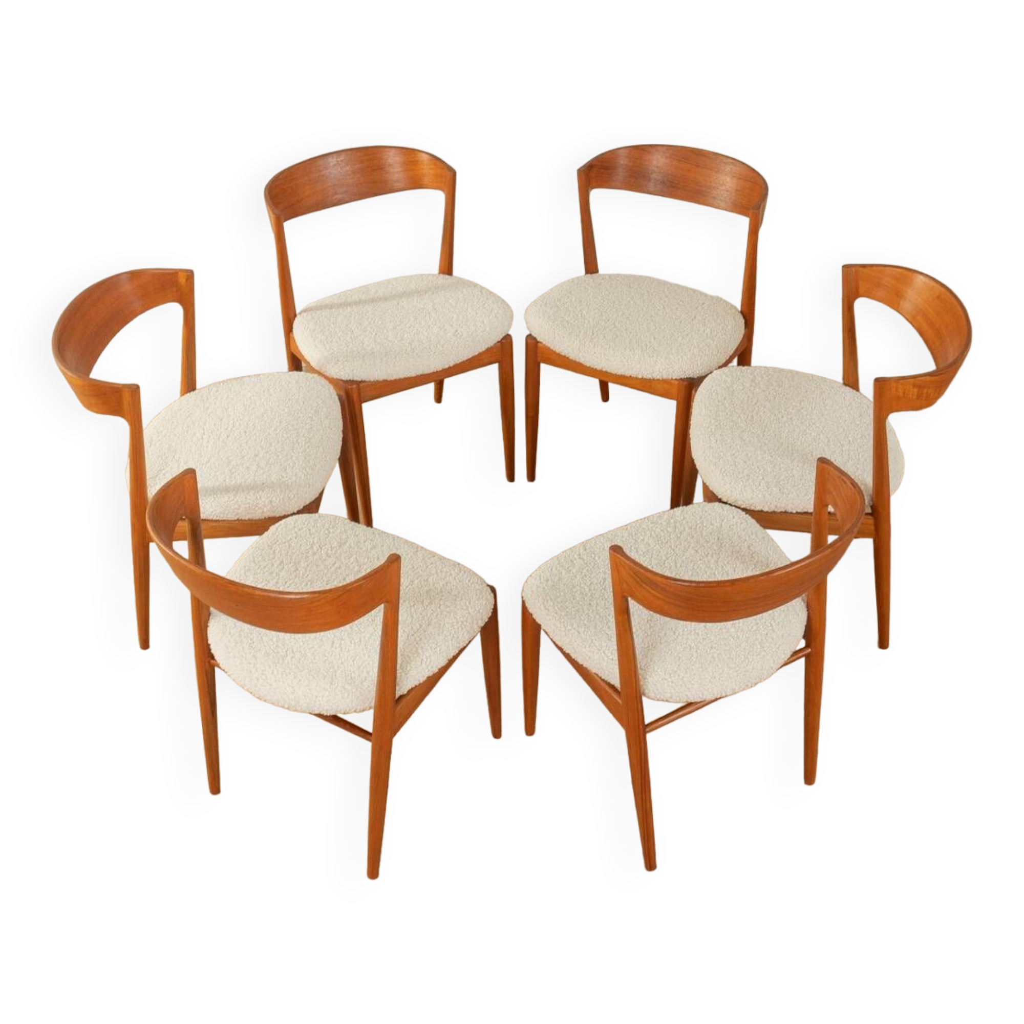 1960s dining chairs, Bramin