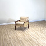 Chaise longue Hans Olsen en palissandre