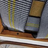 4 fauteuils vintage en Bambou 70's  dans le style Maugrion Roche Bobois