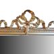 Very large XXL gilded mirror in the Louis XVI style