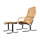 Fauteuil et tabouret Dirk van Sliedregt
