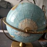 Vintage globe 60 scan globe a/s replogle 1960 Denmark (rotatable 360 °)