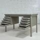 Office of the 50s in metal and industrial style