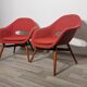 Shell armchairs by Miroslav Navratil