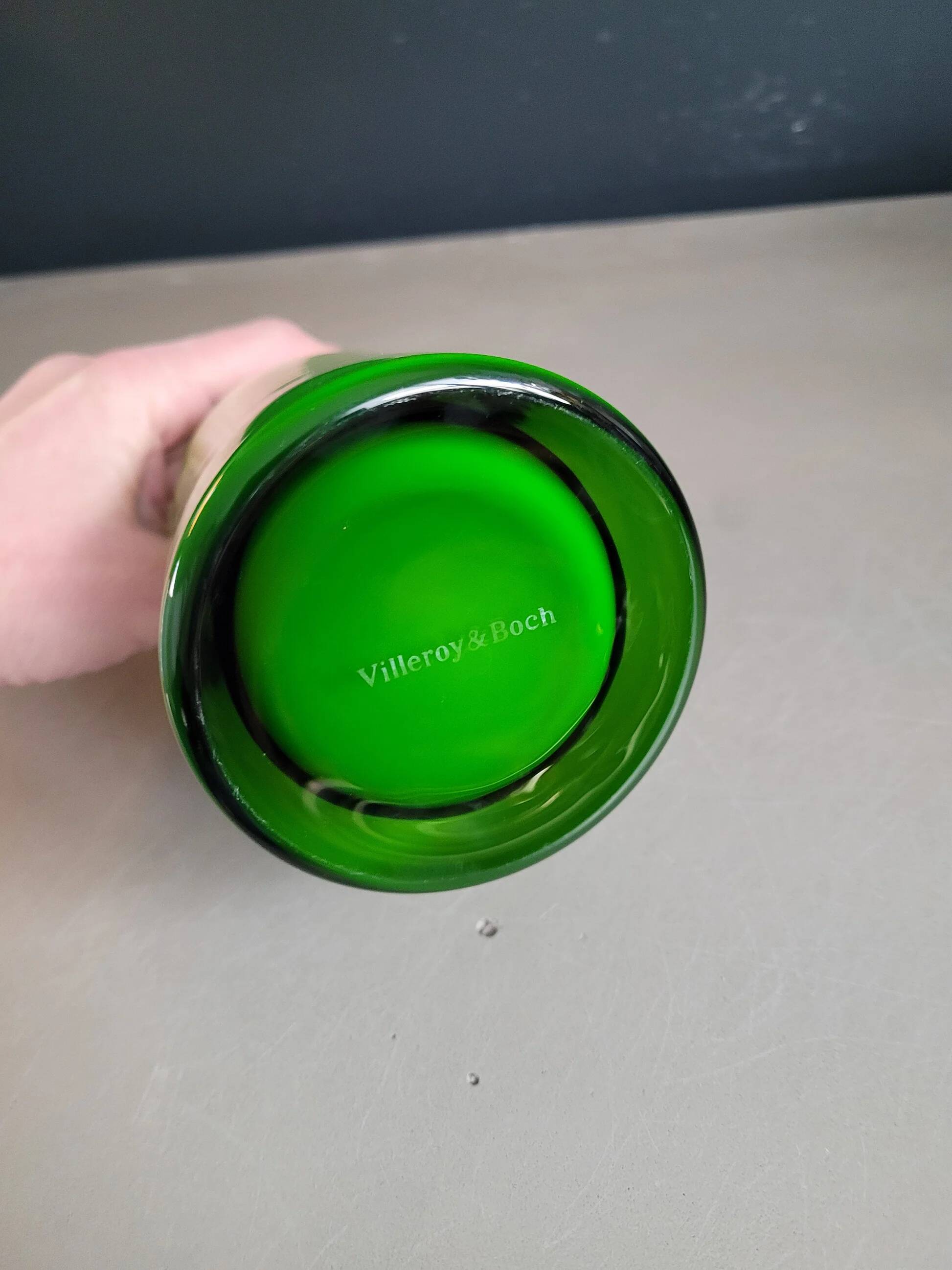 Multilayer blown glass vase Villeroy and Boch