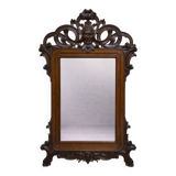 Very important carved wooden mirror, dating from the 19th century, Napoleonic III period.
