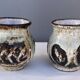 Deux vases en céramique par Albert Thiry